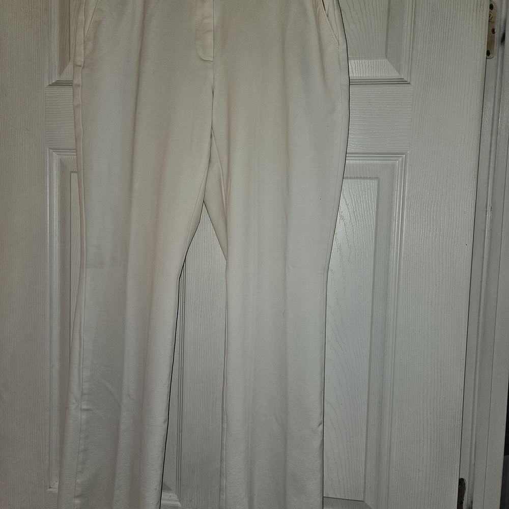White House Black Market Women's Cream Chinos